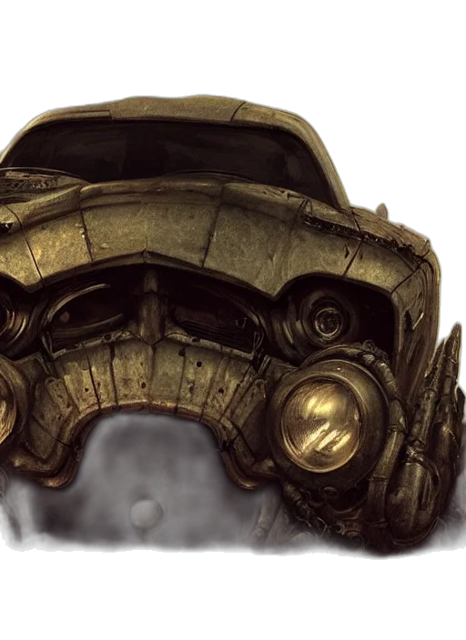car, mask, face, robot transparent PNG cut-out