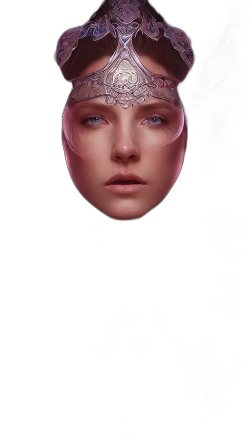 face, mask, crown, jewelry transparent PNG cut-out