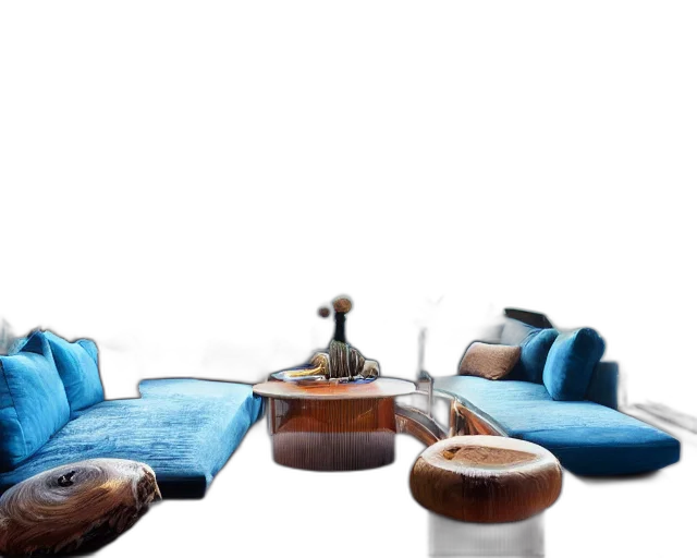 furniture, 3d render, photorealistic, concept art transparent PNG cut-out