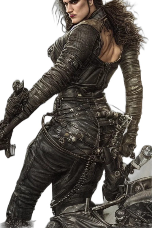 weapon, jacket, concept art, fantasy art transparent PNG cut-out