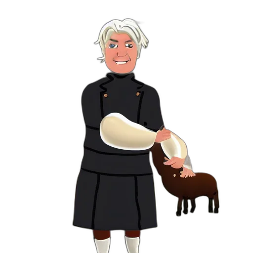 staff, cartoon, concept art, chef transparent PNG cut-out