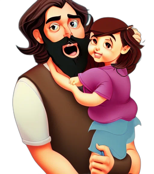 cartoon, photorealistic, oil painting, 3d render transparent PNG cut-out