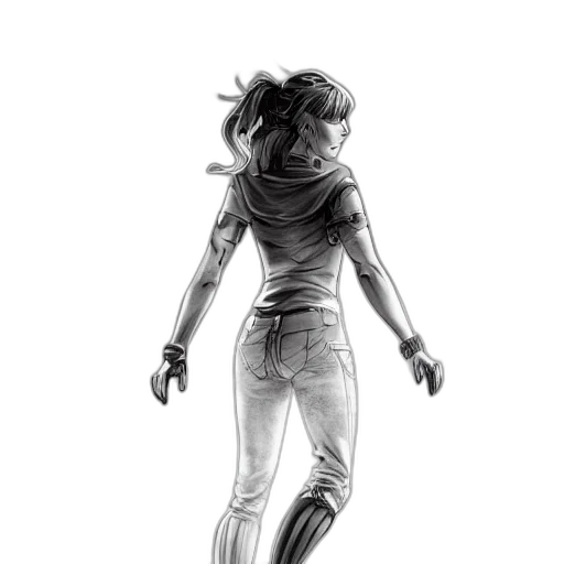 robot, dress, mask, jacket transparent PNG cut-out