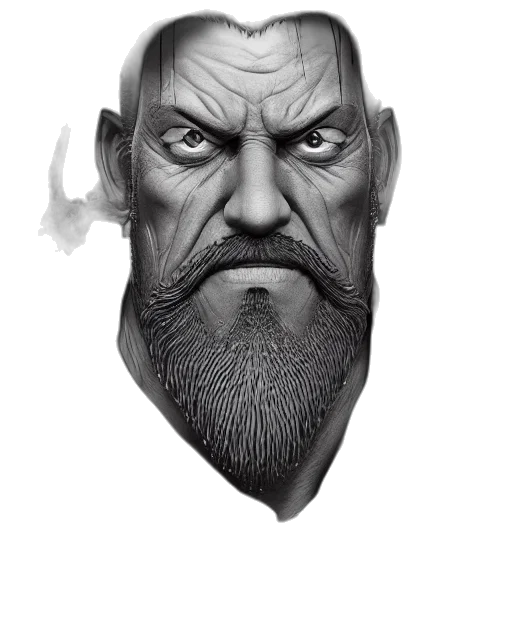 face, mask, photorealistic, fantasy art transparent PNG cut-out