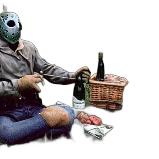 mask, robot, bottle, food transparent PNG cut-out