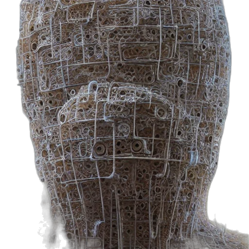 mask, face, crown, robot transparent PNG cut-out