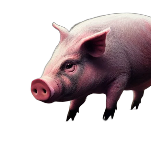 animal, food, creature, photorealistic transparent PNG cut-out