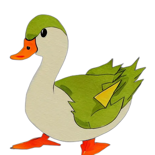 animal, crown, staff, pixel art transparent PNG cut-out