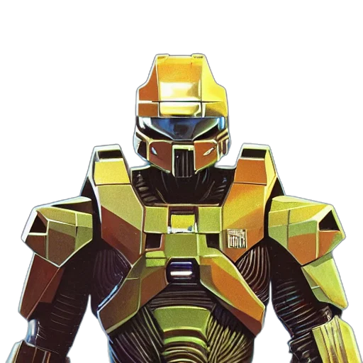 robot, concept art, pixel art, 3d render transparent PNG cut-out