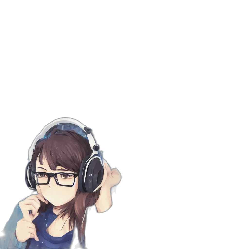 staff, pixel art, anime, cartoon transparent PNG cut-out