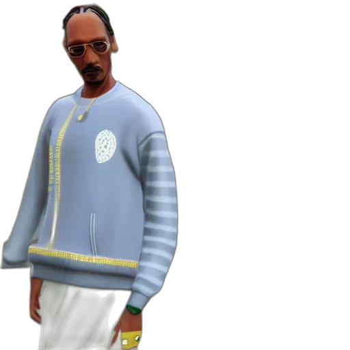 staff, jacket, concept art, 3d render transparent PNG cut-out