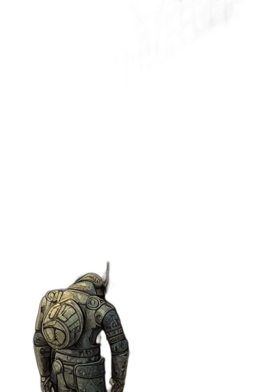weapon, staff, robot, mask transparent PNG cut-out