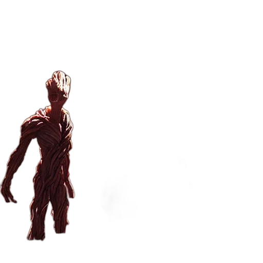 creature, robot, staff, mask transparent PNG cut-out