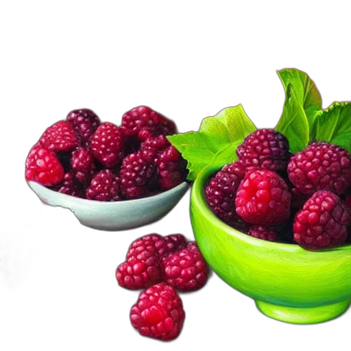 food, crown, photorealistic, oil painting transparent PNG cut-out