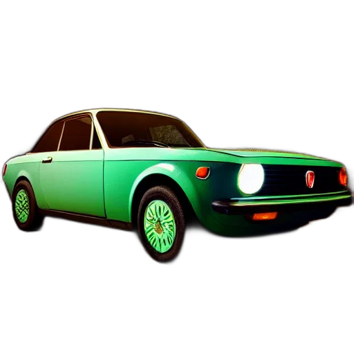 car, 3d render, concept art, photorealistic transparent PNG cut-out