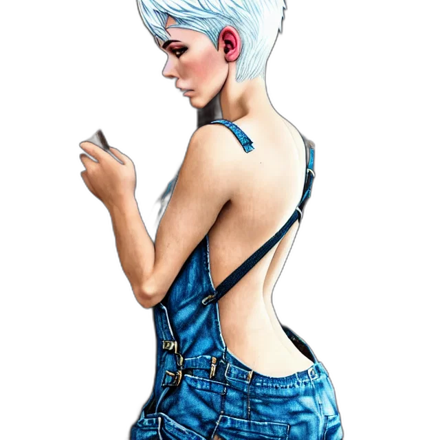 dress, jacket, robot, jewelry transparent PNG cut-out