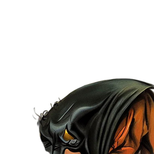 mask, face, jacket, creature transparent PNG cut-out