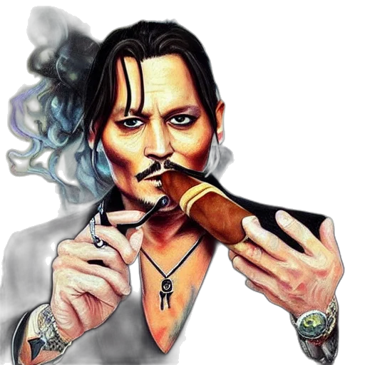 staff, face, photorealistic, fantasy art transparent PNG cut-out
