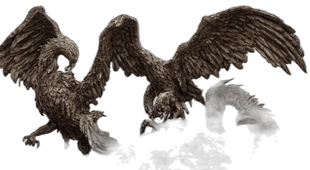 dragon, creature, hair, animal transparent PNG cut-out