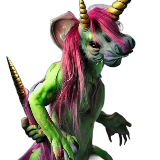 dragon, creature, staff, animal transparent PNG cut-out