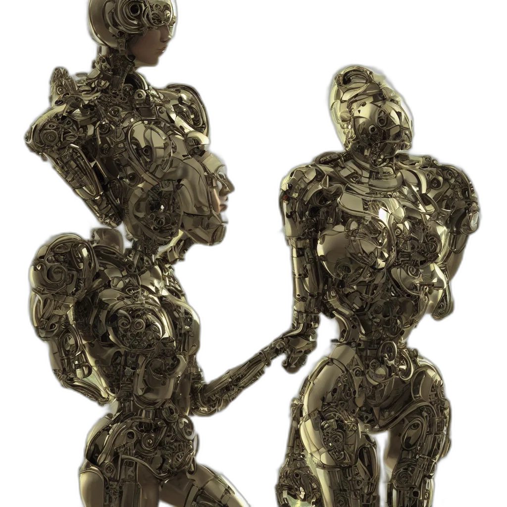 robot, jewelry, weapon, concept art transparent PNG cut-out