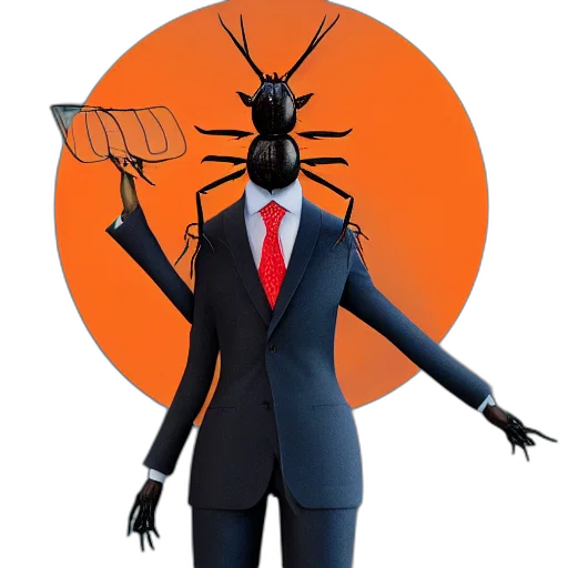 mask, staff, robot, creature transparent PNG cut-out