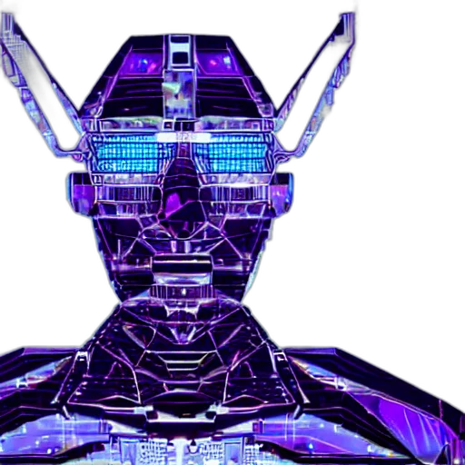 robot, mask, face, jacket transparent PNG cut-out