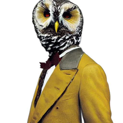 jacket, animal, staff, mask transparent PNG cut-out