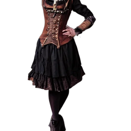 dress, concept art, dark, girl transparent PNG cut-out