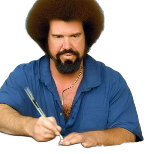 hair, staff, hat, weapon transparent PNG cut-out