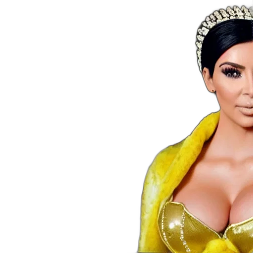 crown, photorealistic, 3d render, kim transparent PNG cut-out