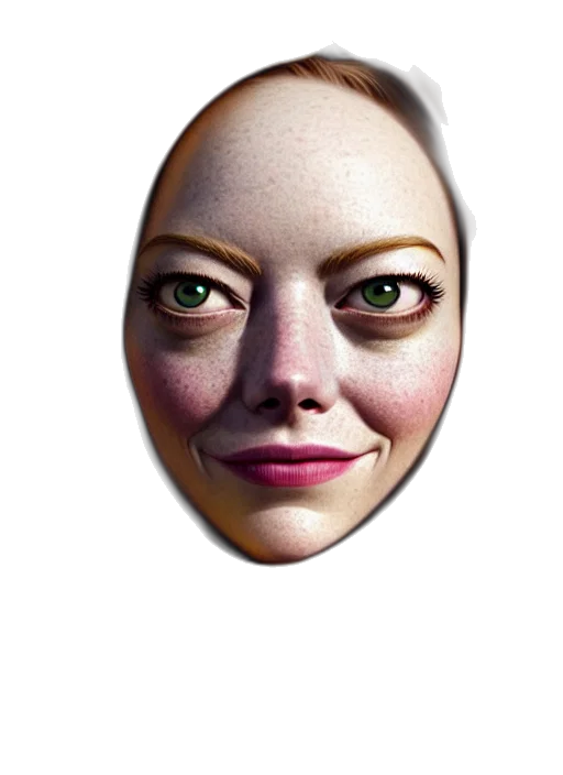 face, mask, creature, jewelry transparent PNG cut-out
