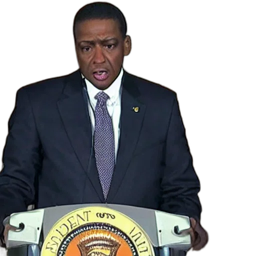 one, president, looks, like transparent PNG cut-out