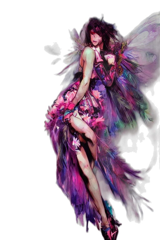 dress, fantasy art, photorealistic, concept art transparent PNG cut-out