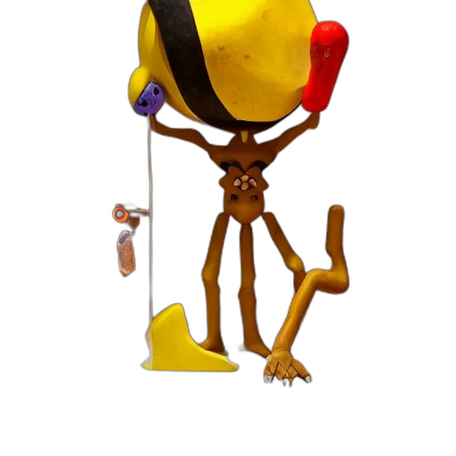 staff, hat, robot, animal transparent PNG cut-out