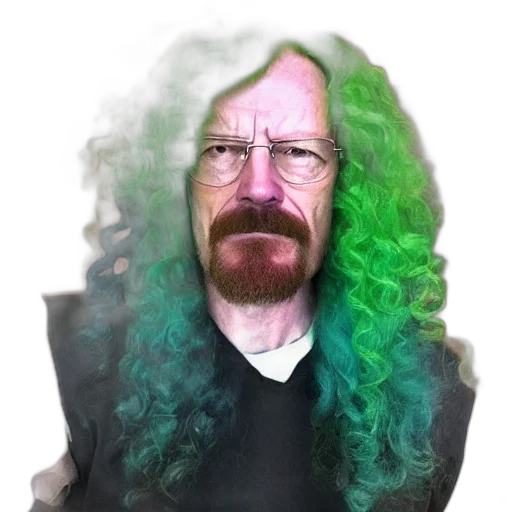 hair, staff, jacket, face transparent PNG cut-out