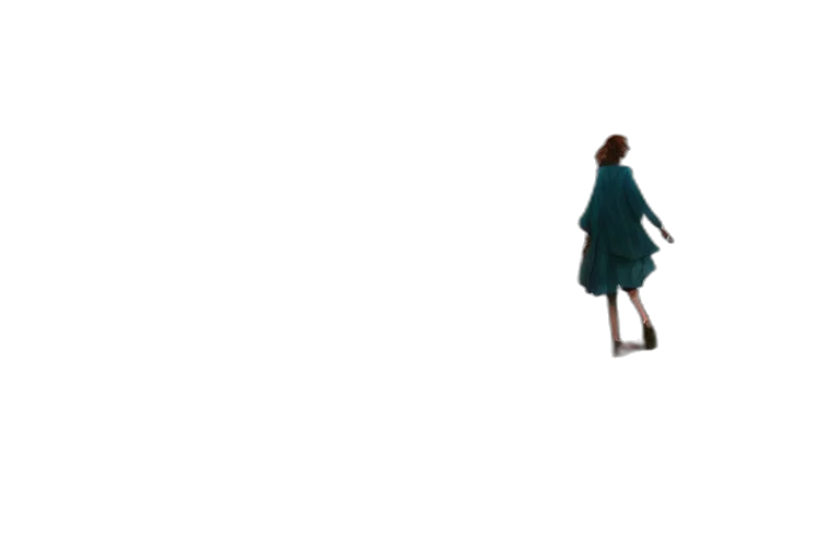 dress, umbrella, jacket, shoes transparent PNG cut-out