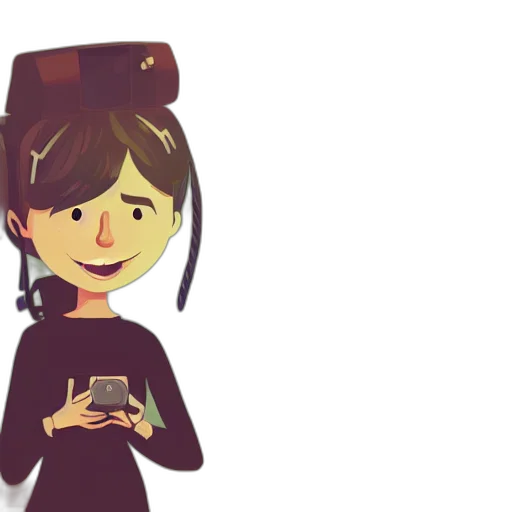 hat, staff, concept art, cartoon transparent PNG cut-out