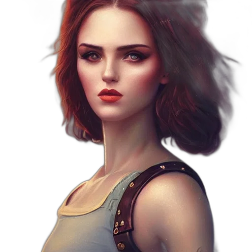 face, dress, robot, jewelry transparent PNG cut-out