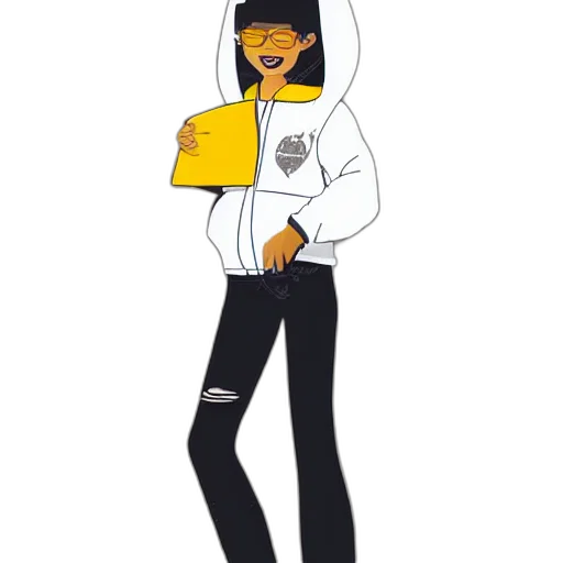 jacket, staff, cartoon, concept art transparent PNG cut-out
