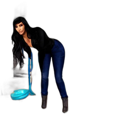 staff, concept art, 3d render, photorealistic transparent PNG cut-out