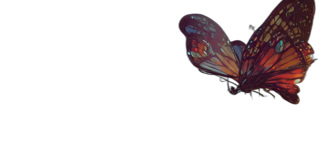 umbrella, creature, flower, dragon transparent PNG cut-out