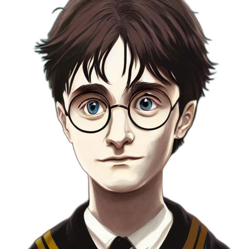 face, staff, animal, pixel art transparent PNG cut-out
