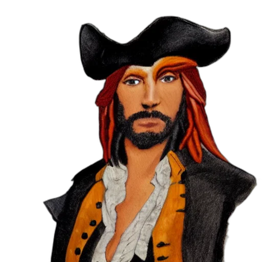 hat, jacket, cartoon, fantasy art transparent PNG cut-out