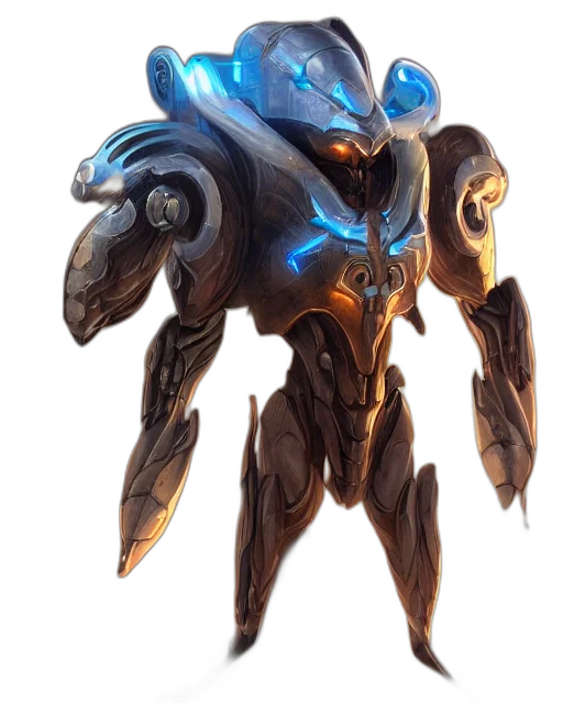 robot, weapon, creature, mask transparent PNG cut-out