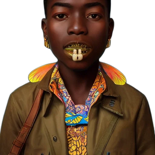 face, jewelry, jacket, animal transparent PNG cut-out