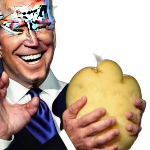 mask, food, joe, biden transparent PNG cut-out