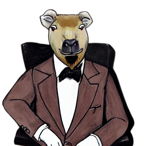 animal, jacket, staff, mask transparent PNG cut-out