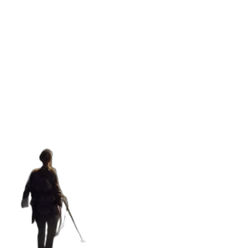 staff, umbrella, sword, jacket transparent PNG cut-out