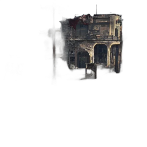 building, robot, furniture, face transparent PNG cut-out